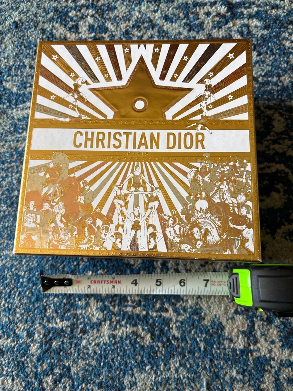 Dior Gold, Pink & Cream Festive Gift Box